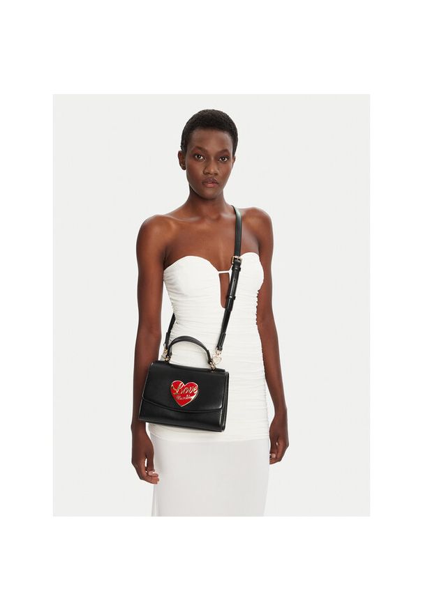Love Moschino - Torebka LOVE MOSCHINO. Kolor: czarny