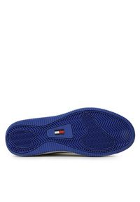 Tommy Jeans Sneakersy Mid Cut Basket EM0EM01164 Niebieski. Kolor: niebieski. Materiał: skóra #5