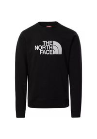 The North Face - Bluza M Drew Peak Crew - czarna. Kolor: czarny. Styl: sportowy