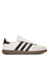 Adidas - adidas Sneakersy BREAKNET SLEEK JQ8253 WB Biały. Kolor: biały. Materiał: syntetyk, materiał