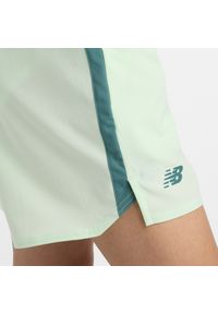 Spodenki męskie New Balance MS41401MEW – zielone. Kolor: zielony. Materiał: poliester, materiał. Sport: tenis #3