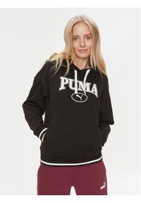 Puma Bluza Puma Squad 621489 Czarny Regular Fit. Kolor: czarny. Materiał: bawełna, syntetyk