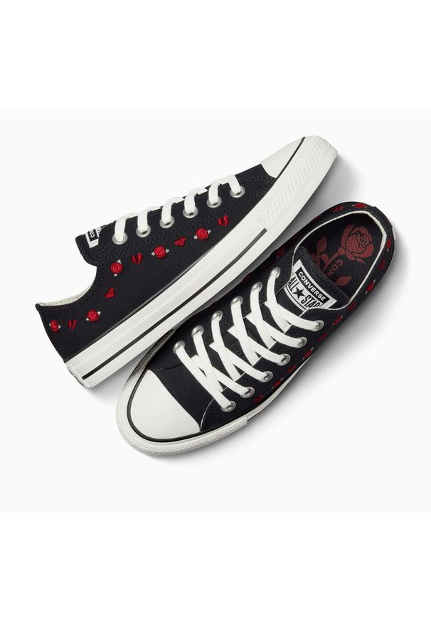 Adidasy Converse Chuck Taylor All Star Valentine Day, Dla obu płci. Kolor: czarny. Materiał: materiał. Model: Converse All Star