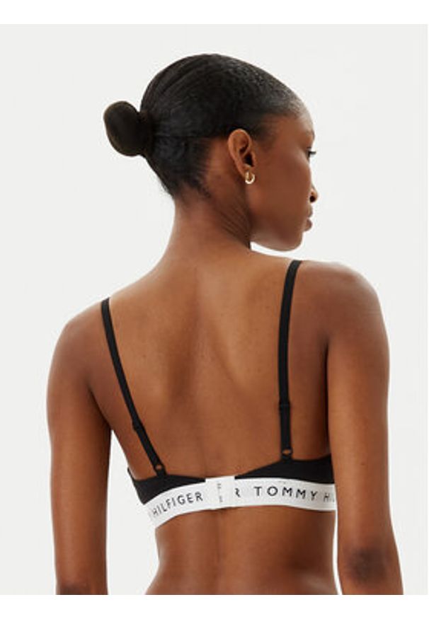 TOMMY HILFIGER - Tommy Hilfiger Biustonosz braletka UW0UW06040 Czarny. Kolor: czarny. Materiał: bawełna