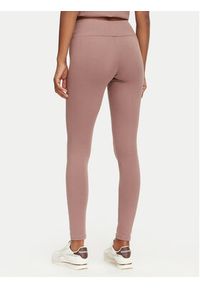 Reebok Legginsy Celina RK25701CCW Beżowy Slim Fit. Kolor: beżowy. Materiał: bawełna #2