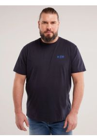 Big-Star - Koszulka męska z nadrukiem granatowa Tatisar 403. Kolor: niebieski. Materiał: bawełna, jeans. Długość: krótkie. Wzór: nadruk. Sezon: lato. Styl: sportowy, klasyczny #7