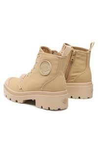 Palladium Trapery Pallabase Twill 96907-227-M Beżowy. Kolor: beżowy. Materiał: materiał