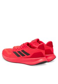 Adidas - adidas Buty do biegania Runfalcon 5 JI0877 Czerwony. Kolor: czerwony. Materiał: materiał #3