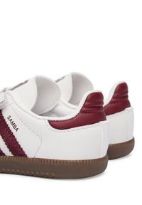 Adidas - adidas Sneakersy Samba Og Comfort Closure Elastic Lace KZ8680 Biały. Kolor: biały. Materiał: skóra #3