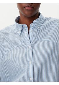 Mustang Koszula Ruby 1016116 Niebieski Oversize. Kolor: niebieski. Materiał: bawełna #4