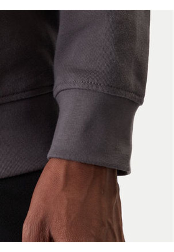 Adidas - adidas Bluza Trefoil Essentials JW3598 Szary Regular Fit. Kolor: szary. Materiał: bawełna