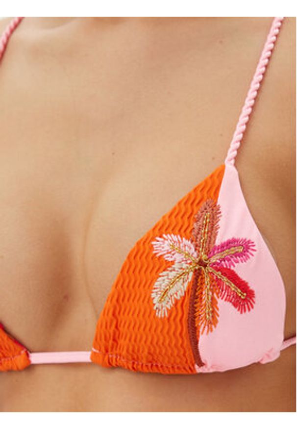Maaji Góra od bikini Dunes Everly PT3745STR001 Pomarańczowy. Kolor: pomarańczowy. Materiał: syntetyk