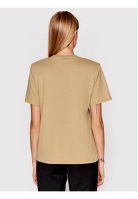 GESTUZ - Gestuz T-Shirt Jorygz 10904992 Brązowy Regular Fit. Kolor: brązowy. Materiał: bawełna #2