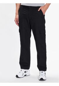 Brave Soul Spodnie materiałowe MTR-PITMAN Czarny Regular Fit. Kolor: czarny. Materiał: materiał, bawełna