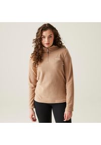 Regatta - Polar turystyczny damski z suwakiem Sweethart. Kolor: beżowy. Materiał: polar. Sport: turystyka piesza #1