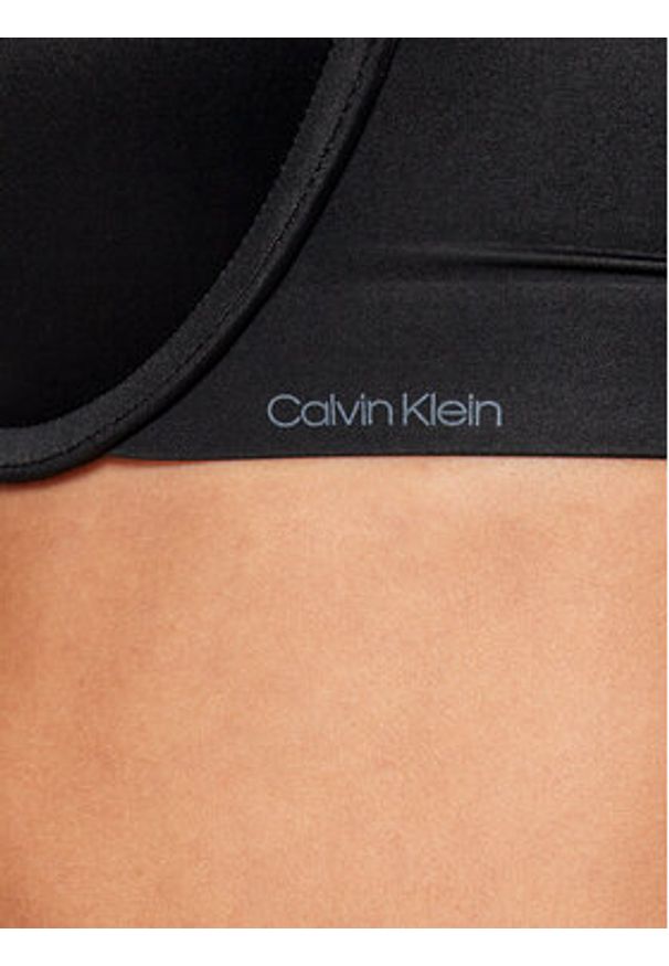 Calvin Klein Underwear Biustonosz push-up Liquid Touch 000QF4083E Czarny. Kolor: czarny. Materiał: syntetyk. Rodzaj stanika: push-up