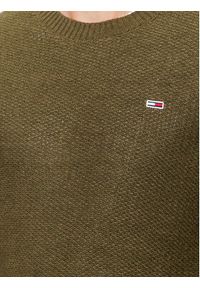 Tommy Jeans Sweter DM0DM15060 Zielony Regular Fit. Kolor: zielony. Materiał: syntetyk #3