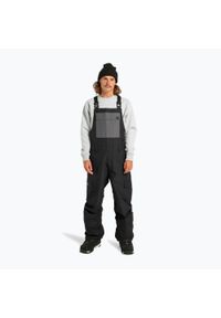 DC Shoes - Spodnie snowboardowe męskie DC Docile Bib. Kolor: czarny. Sezon: zima. Sport: snowboard
