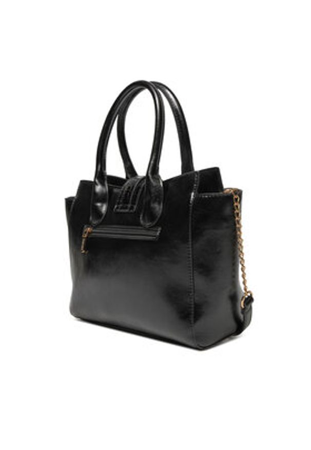 Monnari Torebka BAG5510 Czarny. Kolor: czarny. Materiał: skórzane