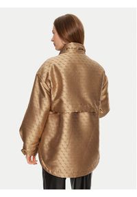 Guess Parka Elly W4BL35 WFIR2 Brązowy Regular Fit. Kolor: brązowy. Materiał: syntetyk #8