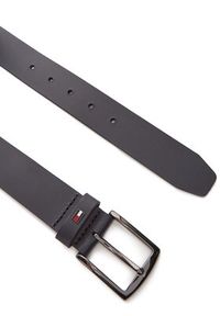 TOMMY HILFIGER - Tommy Hilfiger Pasek Męski Denton 3.5 Ext AM0AM13536 Granatowy. Kolor: niebieski. Materiał: skóra #3