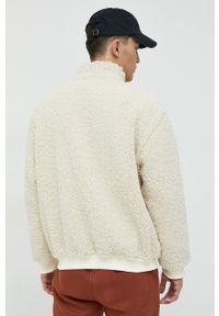 Kangol bluza unisex kolor beżowy gładka. Kolor: beżowy. Wzór: gładki #3