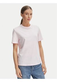 Calvin Klein Jeans T-Shirt Classic LV047C811G Różowy Regular Fit. Kolor: różowy. Materiał: bawełna #1