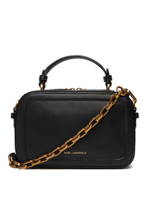 Karl Lagerfeld - KARL LAGERFELD Torebka B1W30269 Czarny. Kolor: czarny. Materiał: skórzane