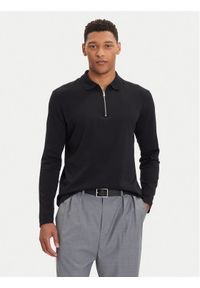Marc O'Polo Polo M29 2144 52078 Czarny Regular Fit. Typ kołnierza: polo. Kolor: czarny. Materiał: bawełna