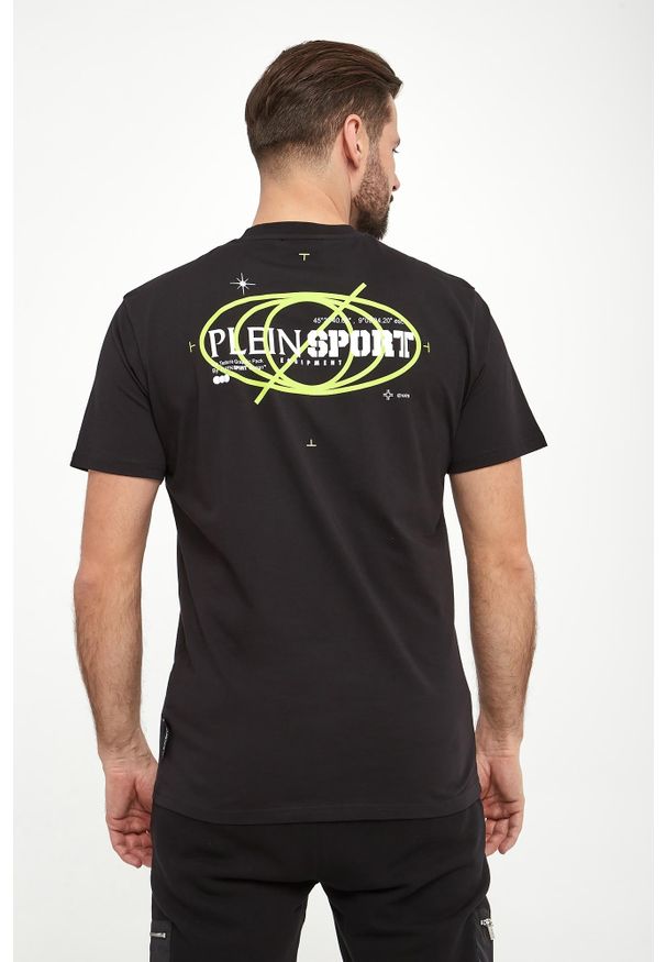 Plein Sport - T-shirt męski PLEIN SPORT. Styl: sportowy