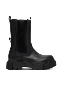 Botki Elisabetta Franchi. Kolor: czarny