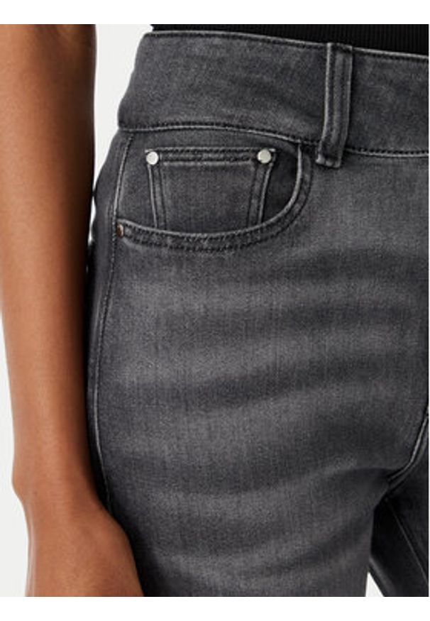 Guess Jeansy W6RA3I D6921 Szary Wide Leg. Kolor: szary