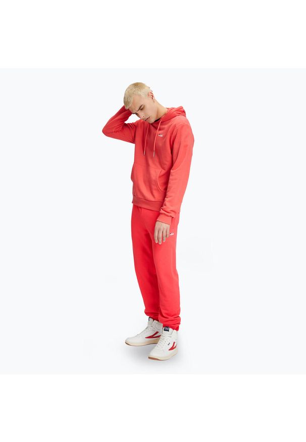 Fila - Spodnie męskie FILA Braives. Kolor: pomarańczowy