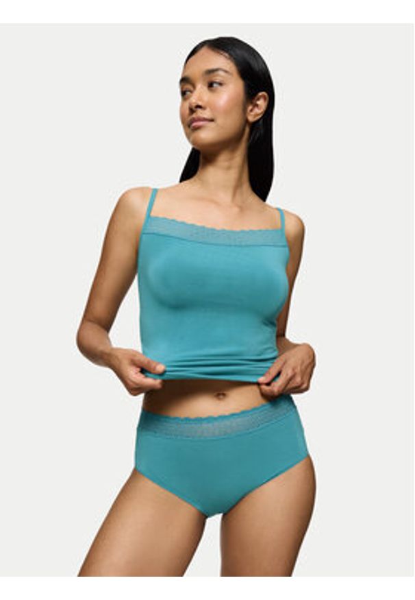 Triumph Figi klasyczne Feel Of Modal 10214399 Turkusowy. Kolor: turkusowy