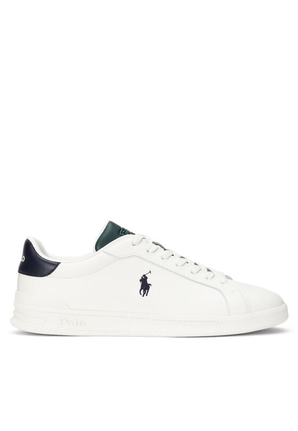 Polo Ralph Lauren Sneakersy Heritage Court II 809949791002 Biały. Kolor: biały. Materiał: skóra