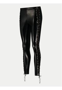 Hunkemöller Legginsy Longline 205073 Czarny Slim Fit. Kolor: czarny. Materiał: syntetyk #3