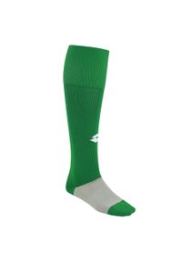 Skarpetogetry do piłki nożnej LOTTO LOGO TRNG LONG. Kolor: zielony. Sport: piłka nożna #1