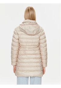 TOMMY HILFIGER - Tommy Hilfiger Kurtka zimowa Global Stripe WW0WW39221 Écru Regular Fit. Materiał: syntetyk. Sezon: zima #3