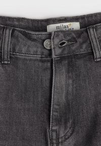 Renee - Szare Jeansy Mom Fit High Waist Ralineva. Stan: podwyższony. Kolor: szary. Styl: elegancki #2