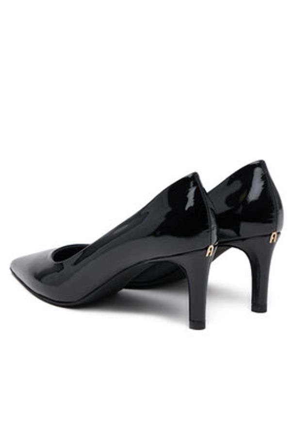 Furla Szpilki Essential Decollete T.60 YJ69FSN X70000 AL O6000 Czarny. Kolor: czarny. Materiał: skóra. Obcas: na szpilce