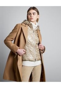 FAY - Podwójny beżowy płaszcz z wełny. Kolor: beżowy. Materiał: wełna #7