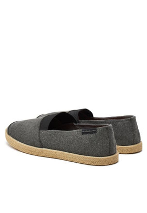 Quiksilver Espadryle AQYS700053 Szary. Kolor: szary. Materiał: materiał