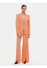 Hugo - HUGO Marynarka Azenea 50537182 Pomarańczowy Regular Fit. Kolor: pomarańczowy. Materiał: syntetyk #2