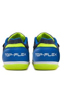 Joma Buty do piłki nożnej Top Flex Jr Indoor TPJW2403INV Granatowy. Kolor: niebieski. Materiał: skóra #4