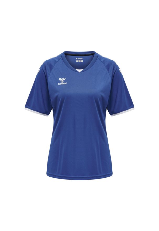 Koszulka damska Hummel hmlhmlCORE volley. Kolor: niebieski. Sport: fitness, piłka nożna