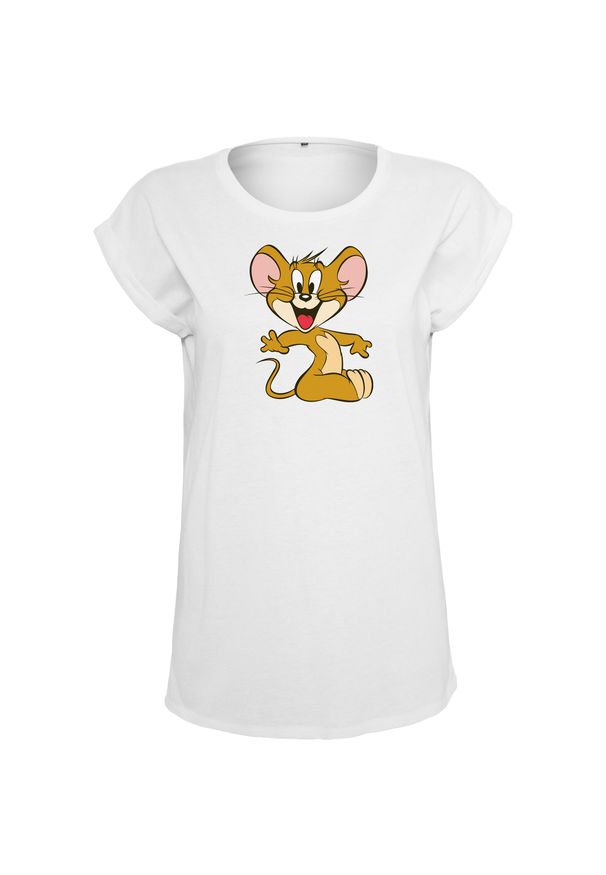 Urban Classics - Damska Koszulka Urban Classic tom & jerry moue. Kolor: biały