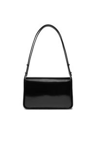 Calvin Klein Torebka Block Ew Flap Shoulderbag25 S K60K611833 Czarny. Kolor: czarny. Materiał: skórzane