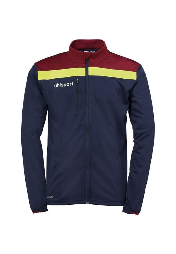 UHLSPORT - Kurtka Uhlsport Offense 23 Poly. Kolor: wielokolorowy, niebieski, czerwony. Materiał: poliester. Sport: piłka nożna