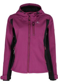 AMAYA - Kurtka Softshell Damska ATHL. Dpt Maya Purpurowa XL Wodoodporna. Kolor: fioletowy. Materiał: softshell. Sport: turystyka piesza