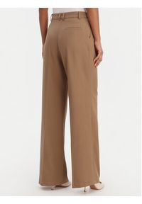 Morgan Spodnie palazzo 261-PFALI.F Brązowy Wide Leg. Kolor: brązowy. Materiał: wiskoza, syntetyk #5